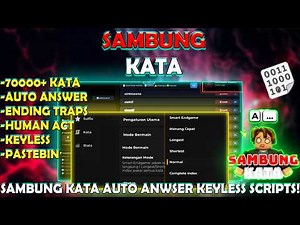 BEST SAMBUNG KATA SCRIPT 2026 PASTEBIN!! 🤯 AUTO ANSWER + 70000+ WORDS (NO KEY)