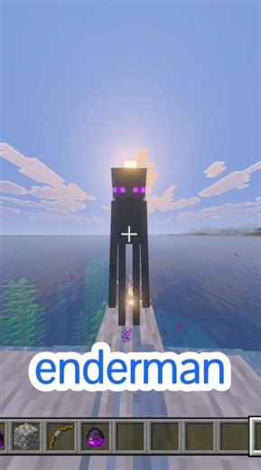 How To Drown An Enderman #minecraft