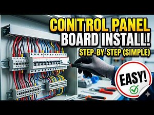 Electrician Secrets: How to Install a Control Panel in Minutes