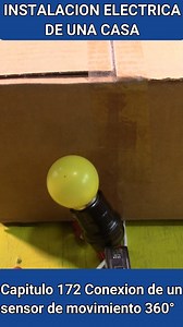 486K views · 13K reactions | Como conectar un sensor de movimiento . Curso de una instalacion electrica cap 172 | Mas Capacitación | Facebook