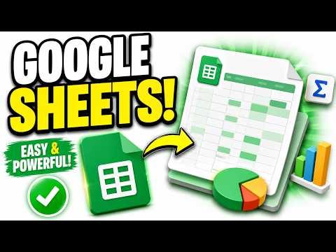How to Create a Google Sheet Step-by-Step | Tutorial