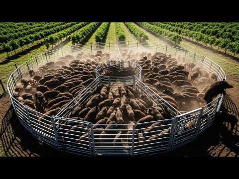 Florida Wild Boar Trapping: Dozens Caught Overnight