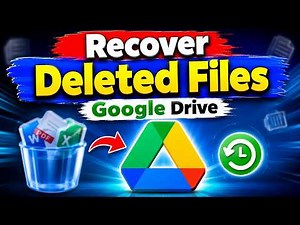 How to Recover Permanently Deleted Files from Google Drive | Restore Deleted Google Drive Files