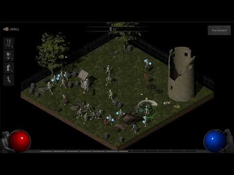 Old-school RPG-style incremental game