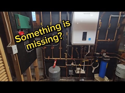 Navien NCB combi boiler recirculating pump installation #navien #plumber #plumbing #northjersey