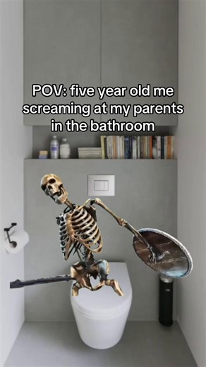 Hilarious Bathroom Meltdown: A Child's POV