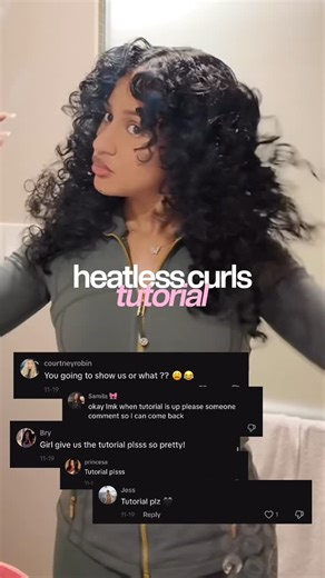 ᴀꜱʜʟᴇʏ ʟᴇʏꜱʜᴀ on Instagram: "I’m open to any tips :) lol once in a while I do love a good flexi rod set when I’m taking a break from those blowouts. Thank you @cheribe for these amazing products 🫶🏽 #hairtutorial #hairstyles #longhair #curlyhair"