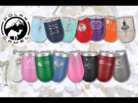 How to Laser Engrave Polar Camel Stemless Tumblers