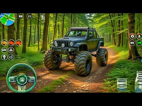 4x4 Offroad Jeep Driving Simulator 3D - Drive SUV 4X4 Jeep Offroad Game - Android Gameplay