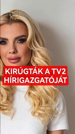 Kirúgták a TV2 hírigazgatóját, Szalai Vivient