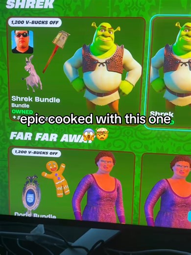 SHREK x Fortnite #fortnite #shrek #ogfortnite #chapter6season2 #shrekcollab