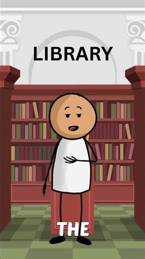 LIBRARY JOKE📚|Animated videos