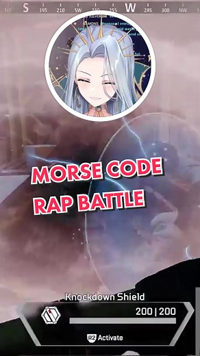 Morse Code Rap Battle with the Enemy in Apex Legends