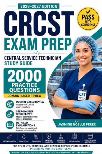 CRCST Exam Prep Study Guide – Central Service Technician Review (digital Download) - Etsy