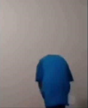 Blue shirt kid dancing meme