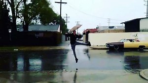 Singing in the rain. | Josh Beech