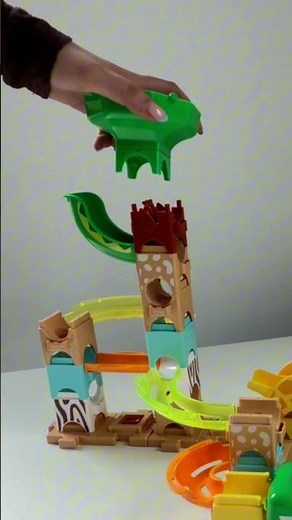 🐊 Imaginer, construire et lancer les billes à toute vitesse au milieu de la jungle !