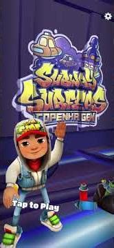 Subway Surfers: Copenhagen Super Runner City 2026 - Title Screen / Main Menu with Music