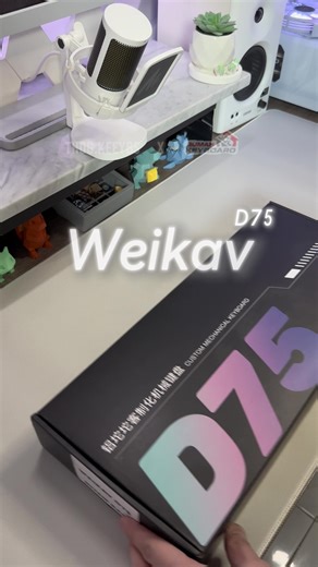 Unboxing the Weikav D75 Mechanical Keyboard