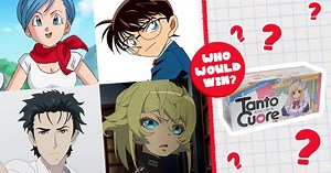 Some anime characters have sat down for a game of Tanto Cuore. Who would win: Jimmy Kudo, Bulma, Okabe, or Tanya? No cheating or time travel is allowed. Get Tanto Cuore here 👉http://rsani.me/fkika | Right Stuf Anime