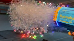 Watch bubble bazooka gun on Amazon Live