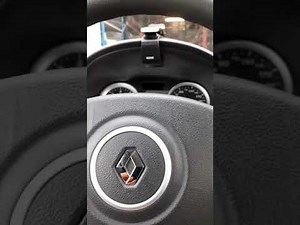 Service warning light reset on Renault Clio 3