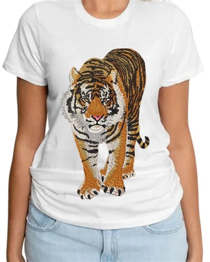 Tiger Logo Embroidery - Etsy