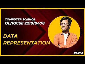 O Level Computer Science 2210 0478 Lecture 1 Data Representation