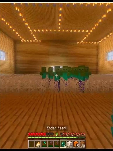 Zombie Trap with Cobweb in Minecraft! 🕸️🧟 #shorts #minecraft #minecraftshorts