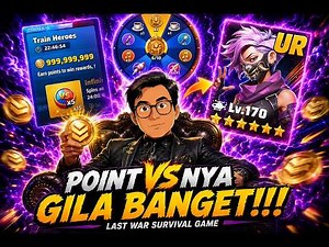 CRAZY VERSUS POINT!!! PAKE HERO SWAP + MEDALI SKILL 😱 | Last War Season 4