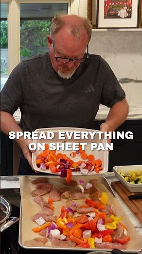 Make Sheet Pan Chicken & Veg. Be a champ.