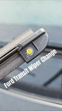 How to Change Ford Transit Custom Windscreen Wiper Blades (Quick Guide)