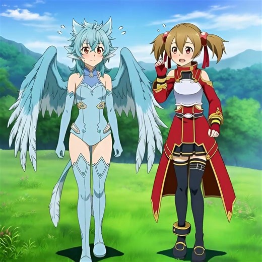 Ai Silica & dragon girl Pina Special thanks Cvldolfier on devientart