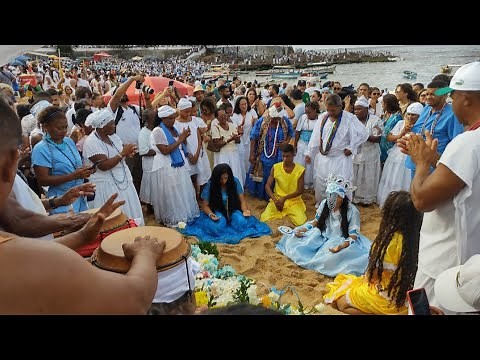FESTA de Yemanjá 100 anos de tradição/ No Bairro do Rio vermelho #iemanja