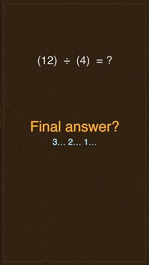 This Integer Division problem trips up most students 😤