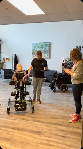 1.8K reactions · 49 shares | More videos from last week's trial  ➡️ If you know a family that could benefit from using a Trexo, share the reel with them.  You can now DM us to book a personalized trial in our office.  Follow @trexorobotics and join our community. | Trexo Robotics | Facebook