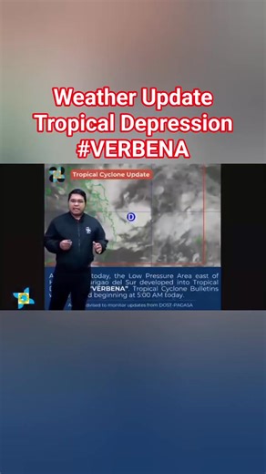 8.4K views · 45 reactions | Weather Update Tropical Depression #VERBENA | Weather Updates | Facebook