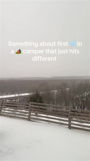 Let it Snow ❄️ let it snow ⛄️ | snow camping