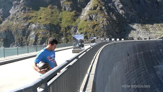 The longest basketball shot ever tried