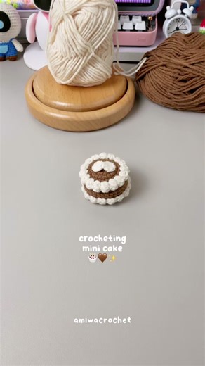 Mini Cake Crochet Tutorial | Crochet Ideas