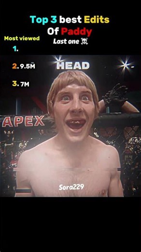Paddy Pimblett is a Different Breed 🦁🥊#shorts