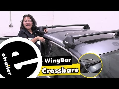 etrailer | Comprehensive Review: Thule WingBar Edge Roof Rack for Fixed Mounting Points