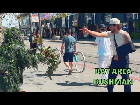 “IT DIDN’T MAKE ANYBODY SMILE!” Bushman Prank 2026 in San Francisco & Palo Alto California