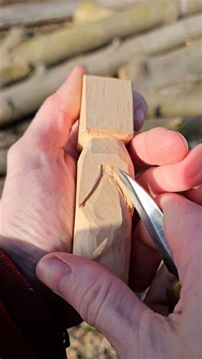 🪵 Shaping the Female Arms 🔪 Raw Sound