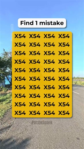 13K views · 96 reactions | Spot all 54 typos in the mysterious word X54 before times up! | PuzzleSpark | Facebook
