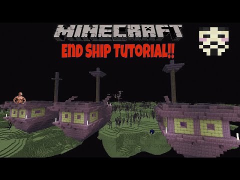 How to Build an End Ship in Minecraft
