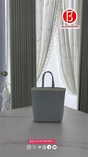 Making a tote bag Sewing Tutorial