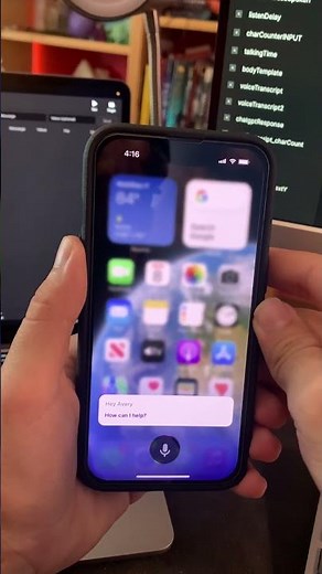 Voice user interface + Open AI API integration prototype