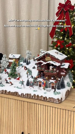 358K views · 3K reactions | Me: “I’m not going overboard this Christmas.” Also me: buys an entire ski village for the living room ️  BLACK FRIDAY DEAL – £50 OFF! ⛷️✨ NOW ONLY £149.99 ‼️  Product code: 454775 https://bit.ly/3LIU4vG  Available IN-STORES & ONLINE – don’t miss out, grab yours fast! ️ Click & Collect in just 1 hour from your local store! | The Range | Facebook