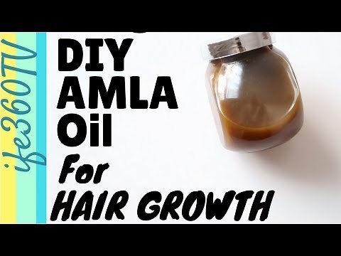 HOW TO Make AMLA OIL for HAIR GROWTH | DIY Amla Oil
